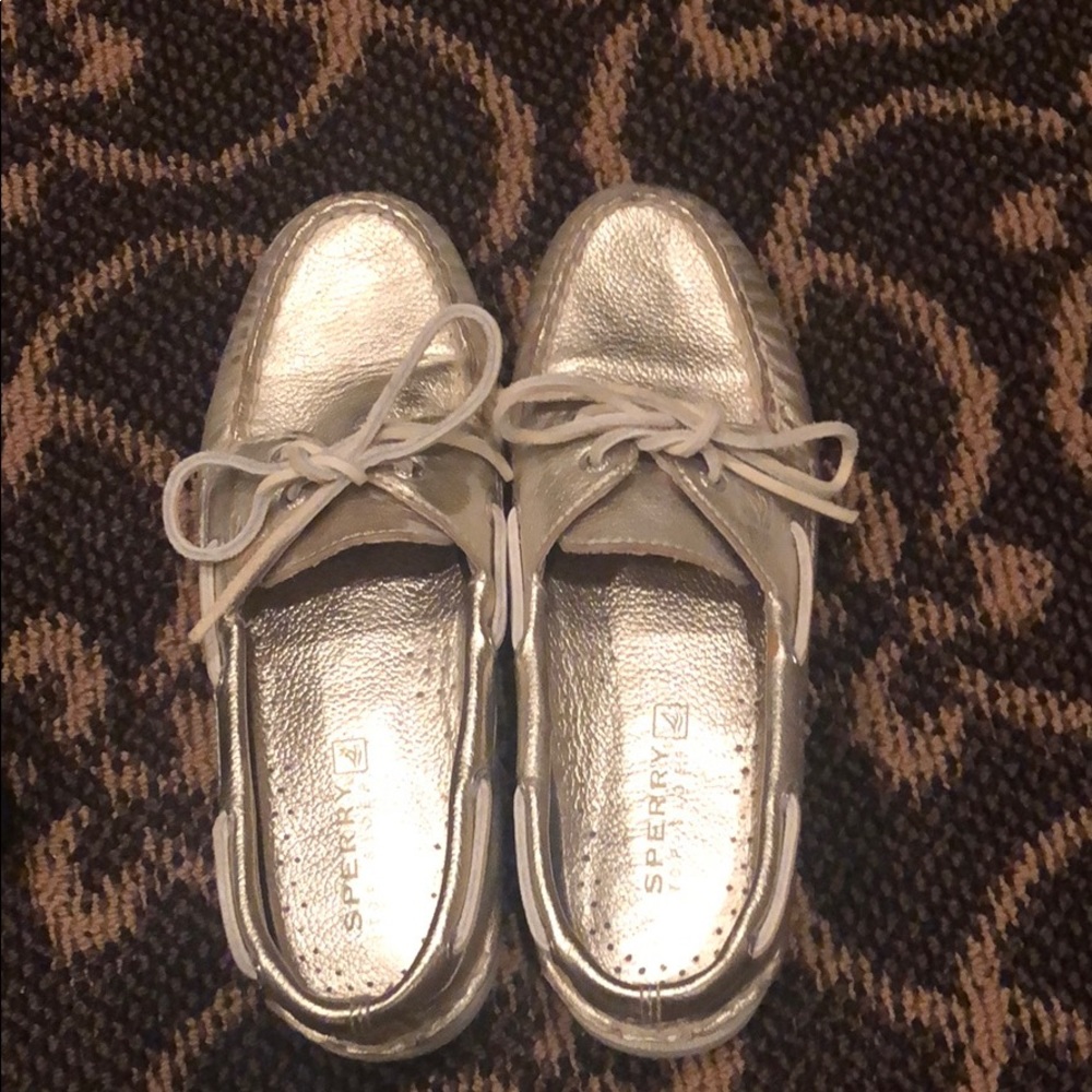 Sperry Gold Topsiders
